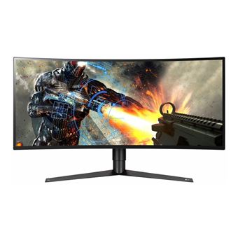 Monitor de ecrã lg 34gk950g-b 86,4 cm (34") 3440 x 1440 pixels ultrawide quad hd led preto, vermelho