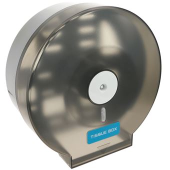 Dispensador de Papel Higiénico PrimeMatik Porta-Rolos Industrial Preto para WC - 1