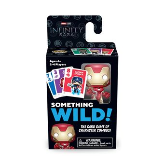 Jogo Something Wild Card Game Marvel Infinity Saga Iron Man EN Funko - 1