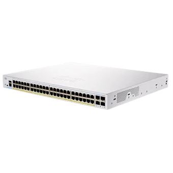Switch de Rede Cisco CBS250-48P-4G-EU | Prateado - 1