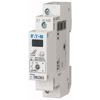 Interruptor de Botão Eaton Z-SWL230/S | Cinzento - 1