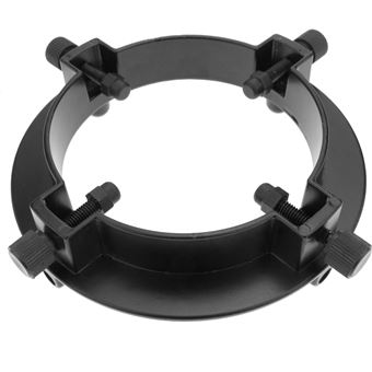 Anel Adaptador BeMatik SofTBox Foco de Estudo Universal de Metal 95 mm - 1