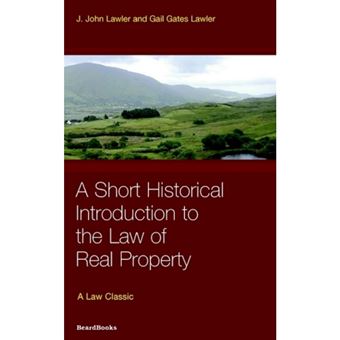 A Short Historical Introduction to the Law of Real Property - Paperback - 2000 - 1