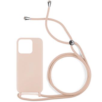 Capa Accetel para Xiaomi Redmi 10C Gel Rope Rosa Pastel - 1