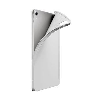 Capa Luckybutterfly para Ipad 2024 Pro 13" | Silicone Leve e Fino | Cinza | com Película de Vidro Temperado - 1