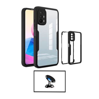 Kit G4M Capa 360° Proteção Frente e Verso + Suporte Magnético Com Pernas para Oppo A94 5G - Lilás - 1