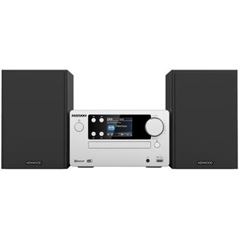 Micro Sistema de Áudio Kenwood Electronics M-725DAB-S | Prateado - 1