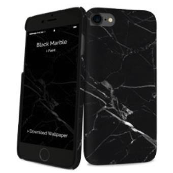 Capa i-Paint Hard Case para iPhone 8/7  Preto Marble - 1