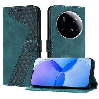 Capa FOXDOCK para Xiaomi 15 Ultra com Fecho Magnético | Resistente a Impactos e Quedas | Compartimentos para Cartões | Verde - 1