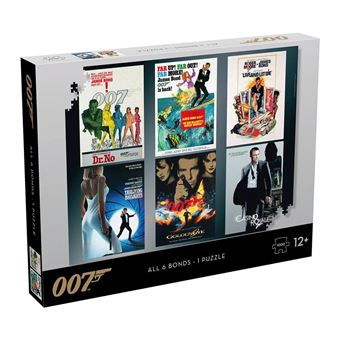 Puzzle James Bond Actor Debut | 1000 Peças - 1