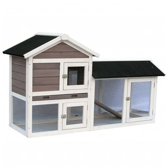 Coelheira @Pet  Avoriaz | 147x53x85 cm - Branco e Castanho - 1