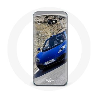 Capa Maniacase para Samsung Galaxy A8 2016 Fórmula 1 Mclaren Carro Azul - 1