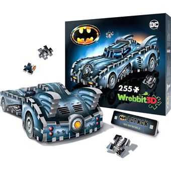 Puzzle Wrebbit Batmobile Batman DC 3D | 255 Peças - 1