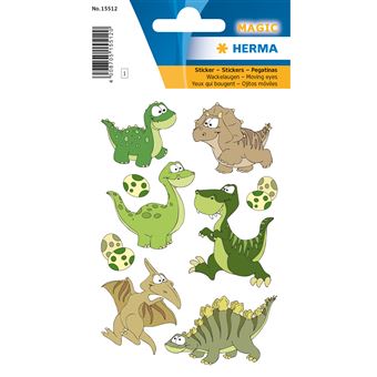 HERMA 15512 Plástico Multi cor Permanente 9peça(s) autocolante decorativo - 1