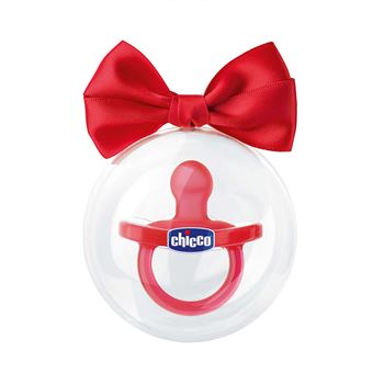 Chupeta para bebé chicco 00073011330000 ultra soft pacifier ortodontia silicone vermelho