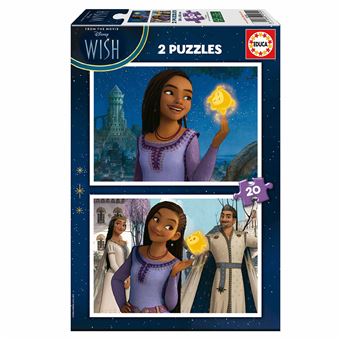 Puzzle Educa Disney Wish | 2X20 Peças - 1