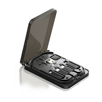 Estojo com Cabo de Carregamento Tipo-C com Ponta USB, Micro USB, Tipo-C e Lightning Essager by Goeik - 1