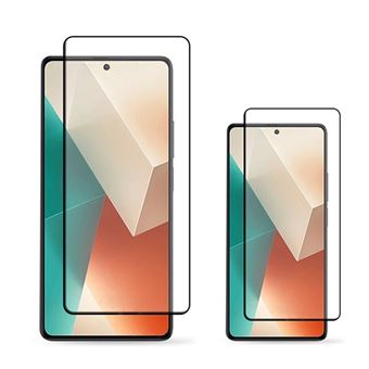 Kit 2 Vidros Temperados Premium Full Cover Phonecare para Xiaomi 14T Pro | Transparente/Preto - 1