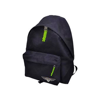 Mochila DAM ECO Grande com Zíper Amarelo | Preta - 1