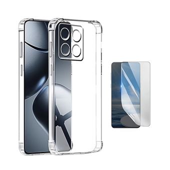 Kit Capa Superprotect Anti-Shock + Pelicula Hydrogel Frente PHONECARE para Xiaomi 15T Pro 5G - Transparente - 1