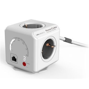 Extensão Elétrica Power Cube 10753 | Cinzento - 1