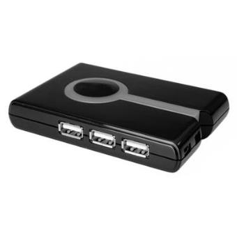 Value Multi Card Reader + 3-port Hub, USB2.0 - 1