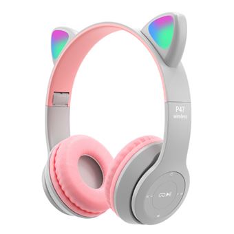 Auscultadores Gaming SZSMART P47M | Bluetooth | 3.5mm | Cinzento - 1