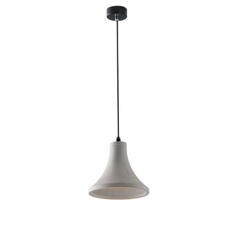 Candeeiro de Teto Luce Ambiente e Design ANDO em concreto cinza 22 cm - 1
