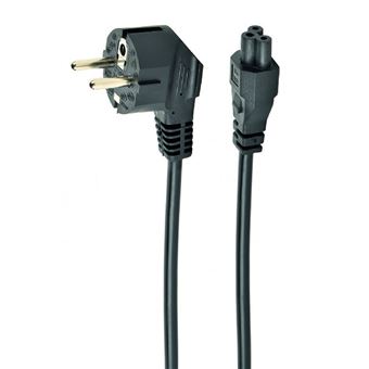 Cabo de Energia Gembird PC-186-ML12-0.5M | Preto - 1