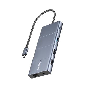 Hub de Interface Anker Innovations A83880A1 | Cinzento - 1