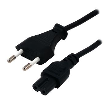 Cabo de Energia MCL Power Cord Portable Black 2.0m | Preto - 1