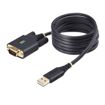 Cabo de Série StarTech.com 1P6FFC-USB-SERIAL | Preto - 1