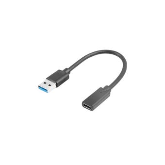 Cabo Usb Lanberg AD-UC-UA-03 | Preto - 1