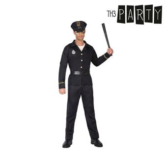 Disfarce para Adultos Th3 Party Polícia homem XS/S