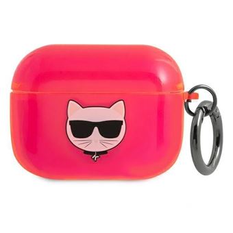 Capa Original Tpu Karl Lagerfeld para Airpods Pro - Rosa - 1