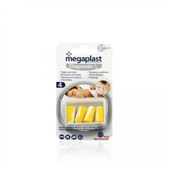 Tampões para os Ouvidos Megaplast | Pack 4 Unidades - 1
