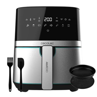 Air Fryer Cecotec 03317 | 5 L | 1700 W | Preto, Aço inoxidável - 1