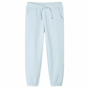 Calças de fato de treino para criança vidaXL |  azul-claro 128 | 7 a 8 anos - 1