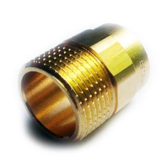 Acessório de solda p4h  Latão 22mm x 1"" Masculino Solda de cobre - 1