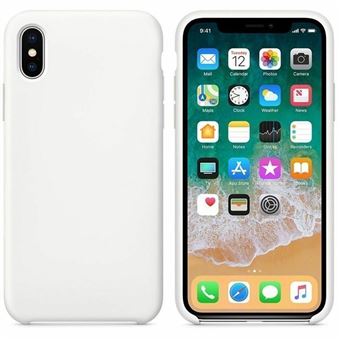 Capa de Silicone Ultra Slim Anti-Choque YIOU para iPhone XR - Branco - 1