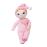 Peluche BABY born First Love Cutie Bege e Rosa_0
