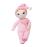 Peluche BABY born First Love Cutie Bege e Rosa_1