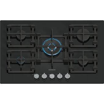 Placa a Gás Siemens iQ500 EP7A6QI40 | 75.2 cm | 5 Zonas | Preto - 1