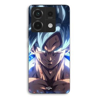 Capa Maniacase para Xiaomi Redmi Note 13 Pro 5g | Dragon Ball Z GOKU Ultra instinto cara irritada - 1
