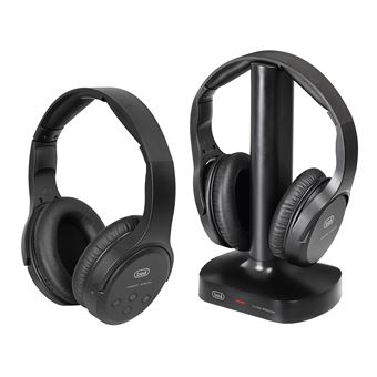 Auscultadores Wireless Trevi FRS 1580 TW | Preto - 1