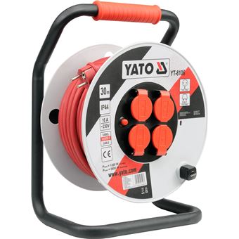 Extensão Elétrica Yato YT-8106 | Vermelho, Branco - 1