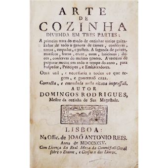 Arte de cozinha. - 1