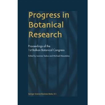 Progress in Botanical Research - Proceedings of the 1st Balkan Botanical Congress - Paperback - 2012 - 1