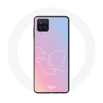 Capa Maniacase para Samsung Galaxy A12 Bts Album Love Yourself Answer Postar Rosa - 1