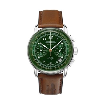 Relógio Zeppelin LZ126 Los Angeles 7614-4 | Verde - 1